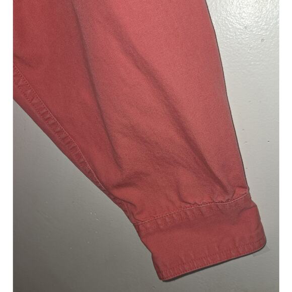 Wild Turkey Federation Mens Shirt XXL Coral Cotton Embroidered Turkey Hunting - Picture 9 of 16